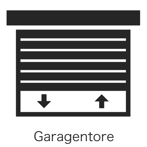 Garagentore Symbol